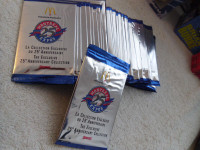 1993-McDonald's-MONTREAL EXPOS-25th Anniversary Unopened Packs.