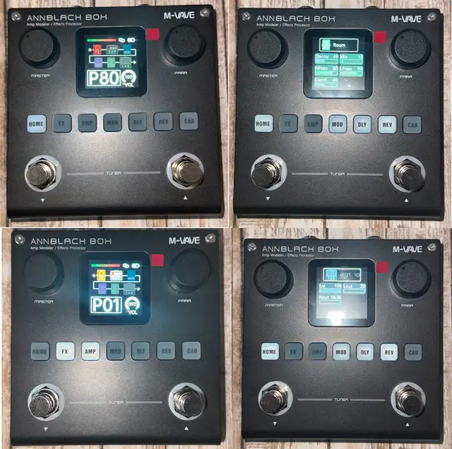 M-VAVE ANN BlackBox Multi-Effect Guitar Processor (NEW)521682939754598407