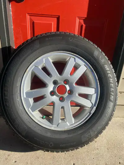 Michlen X-Ice Winter Tires & Rims 245/65R/17 off 2006 Ford Explorer Eddie Baurer Sold Vehicle so hav...