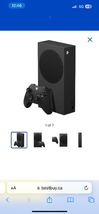 Brand new Xbox S - black 1 TB