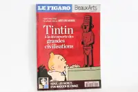 LIVRE LE FIGARO BEAUX ARTS  HS Tintin 2008