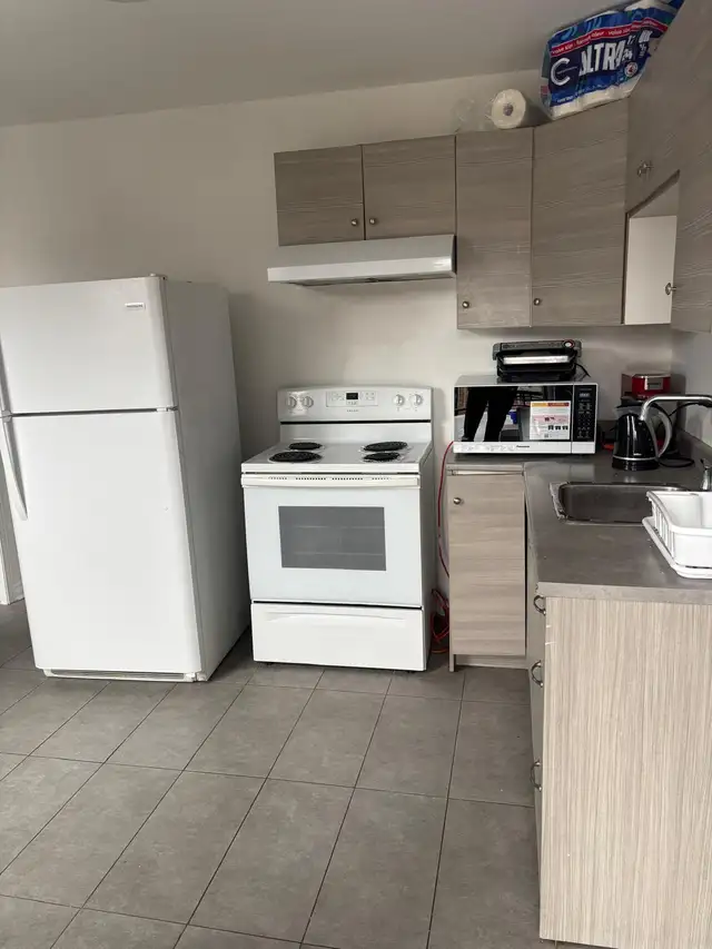 Meublé 4 1/2 à louer, Montreal Sud-Ouest, renové et propre