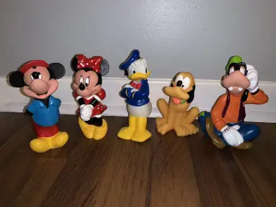 Vintage Walt Disney Tub Toys Mickey Mouse, Minnie Mouse,, View more