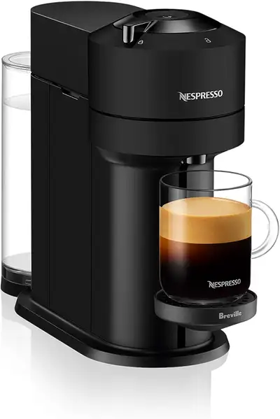 Breville Nespresso Vertuo Next Matte Black Coffee & Espresso Mac, View more