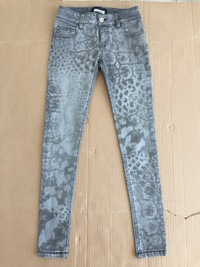 Carolina Wyser stretch slim Jeans made in Italy Girl lady size28