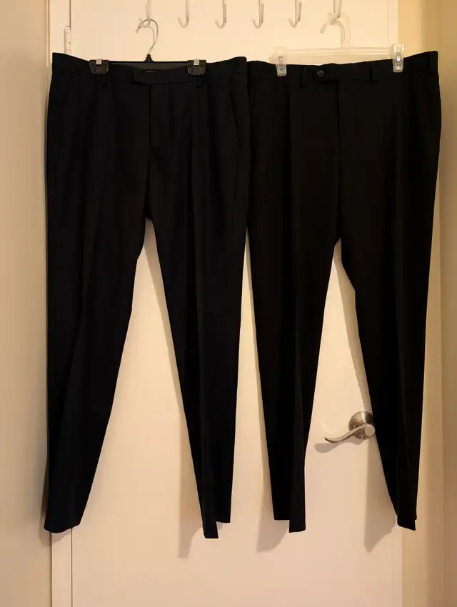 Men's Dress Pants, slim style, 36" waist, 31 - 32" leg / inseam in Men's in Edmonton - Image 2