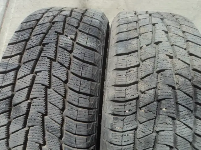 2 Motomaster Winter Tires with Rims for BMW 205/55/16 (5X120 mm) in Auto Body Parts in Edmonton - Image 3