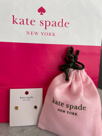 Bijoux Kate spade jewellery free pouch and gift bag 