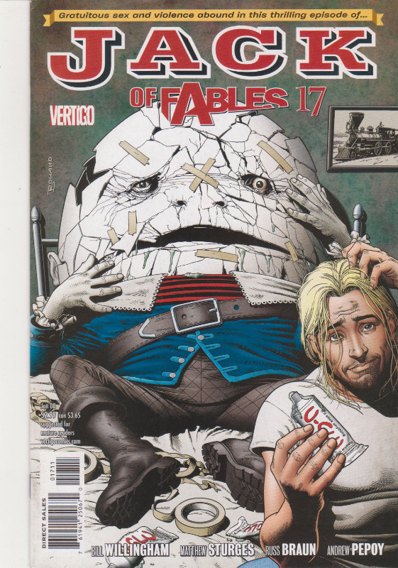 DC/Vertigo Comics - Jack of Fables - Issues #17, 24, 25, and 26. in Comics & Graphic Novels in Peterborough