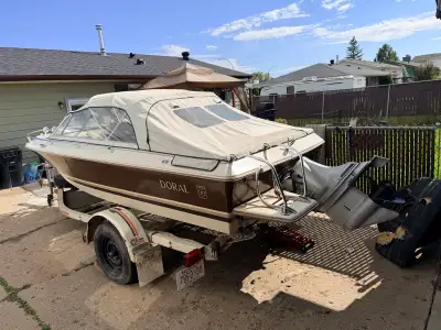1984 Doral Bowrider. 2nd owner and always stored indoors. Turn-key and ready for the water! Powered...