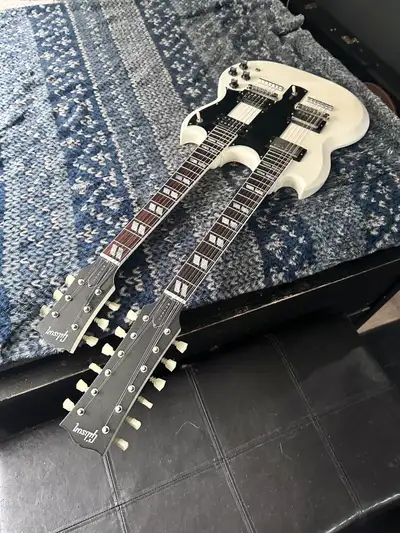 FS/FT: Gibson Custom Shop EDS-1275 VOS in Rare Arctic White, View more