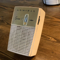ADMIRAL Y2067 Transistor Radio