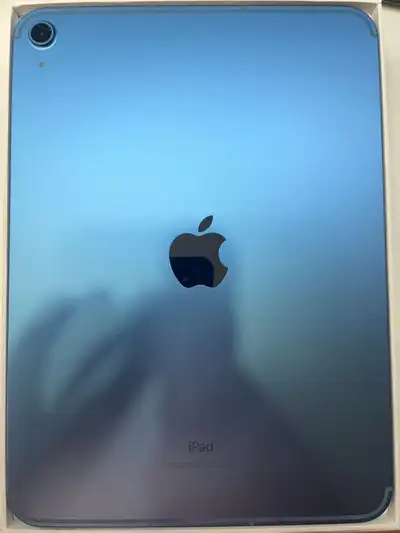 iPad 10th Generation - Wi-Fi and Cellular - Blue - Open-Box, View more