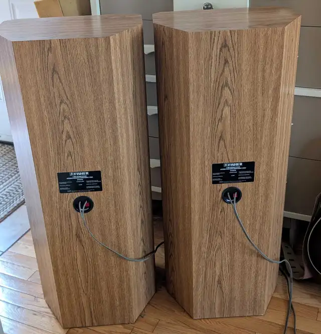 Fisher STV9735 Floor Standing Speakers in Speakers in Calgary - Image 5