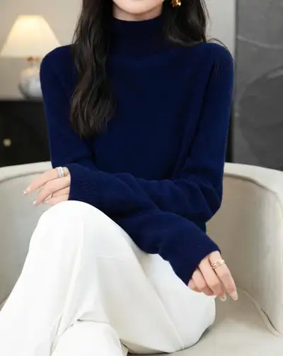 Chanyarn Women's Merino Wool Sweater-Size L, View more