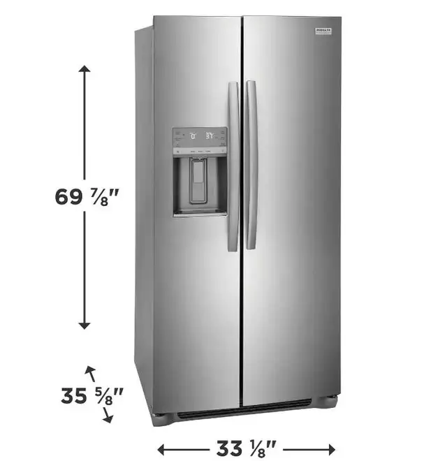 New 33" Frigidaire Refrigerator 62854394601217123