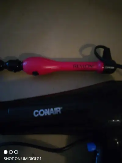 hair dryer/curling iron, View more