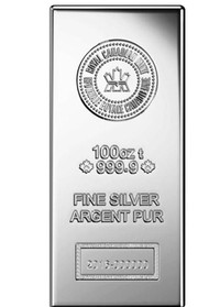 100oz RCM Silver Bar