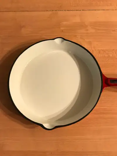 Enamel Heavy Duty Cast Iron Frying Pan, View more