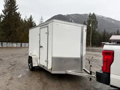 2023 Discovery Cargo Trailer $8000 in Wynndel B.C. 5x10x 6ft tall trailer with side doors and rear d...