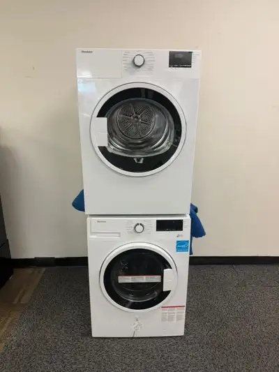 New Blomberg 24'' Front-Load Washer & Dryer Set, View more