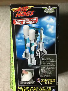 BRAND NEW - AIR HOGS  PUMP UP COUNTERSTRIKE AIR ROCKET, View more