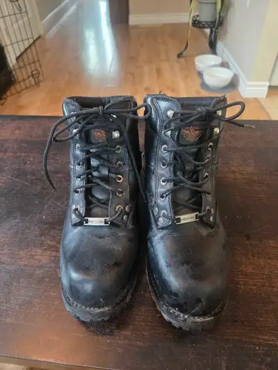 Milwaukee riding boots. Size 9.5. Good condition just need a light cleaning.