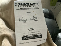 Torklift truck camper holddown kit