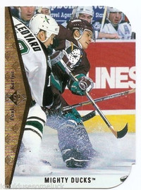 PAUL KARIYA .... 1994-95 Upper Deck SP .... DIE CUT hockey card
