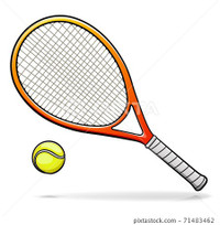 Tennis racquet stringing