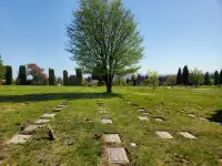 OCEAN VIEW - Cemetery BC - Burial Plots - Pairs-Bronze Memorial