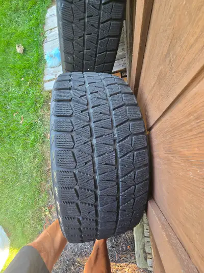 Bridgestone WS80 snow tires 245 40 18 Dot 1916 8/32 tread depth remaining Rims 18 x 8 ET35 5 x 112,...