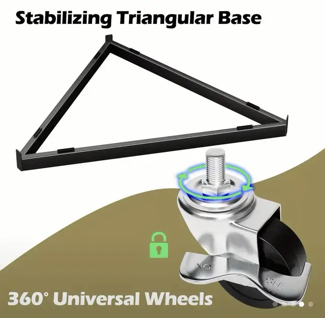 Trianguler gridwall display stand64519996012801123