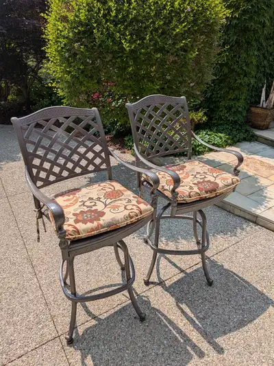 Hauser Outdoor Barstools, View more
