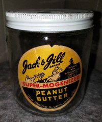 Jack & Jill Peanut butter jar