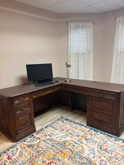 Office furniture, Whalen branded, solid wood, View more