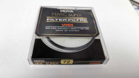 Genuine Hoya 72mm UV(0) lens filter