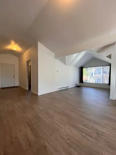 Available for rent is a spacious and open 2 bedroom and 1 full bathroom private guest house located...