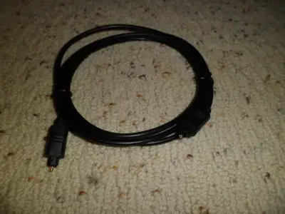 6 foot optical cable black, View more