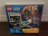 LEGO CITY 60354 - MARS SPACECRAFT EXPLORATION MISSIONS - NEUF