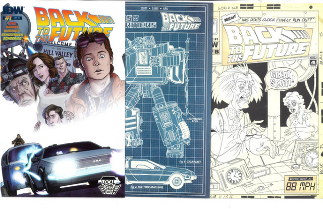 Back to the Future items: comics, trading cards, soundtrack in Comics & Graphic Novels in Calgary