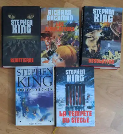 6 Livres Stephen King / Richard Bachman, View more