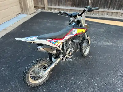 $2500 obo Great starter motocross bike. My son is moving up to an 85. Hydraulic clutch is great for...