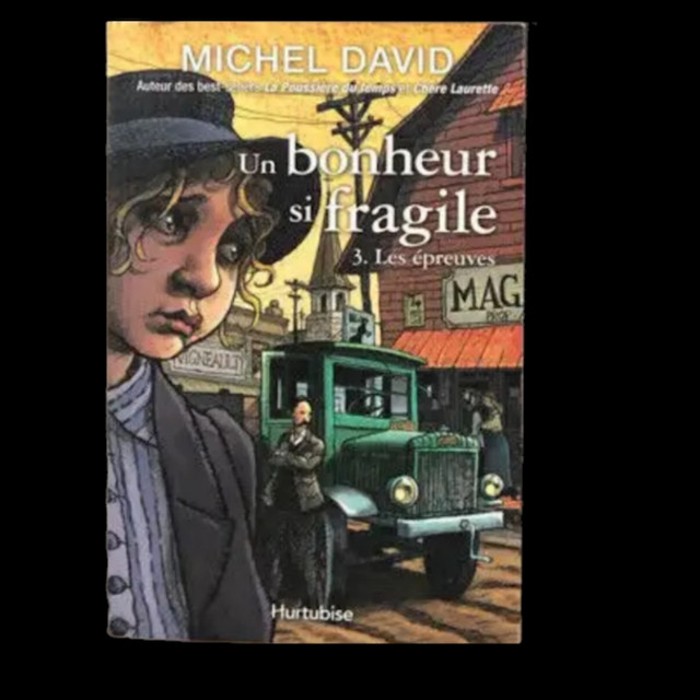 4 livres romans historiques ''Un Bonheur si fragile'' de M David dans Ouvrages de fiction  à Saint-Hyacinthe - Image 4