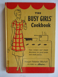 Vintage busy girl's cookbook
