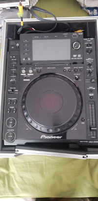 PIONEER CDJ2000 FOR SALE WITH ODYSSEY CASE FOR $2500