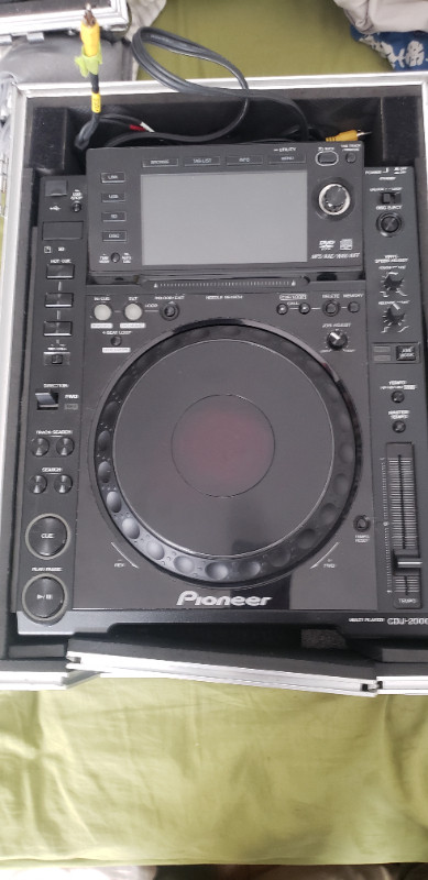 PIONEER CDJ2000 FOR SALE WITH ODYSSEY CASE FOR $2500 in Other in City of Toronto