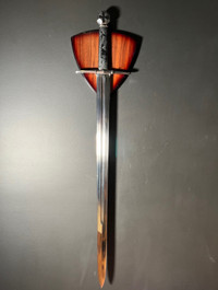 Beautiful solid templar sword! Katana! Medieval sword!