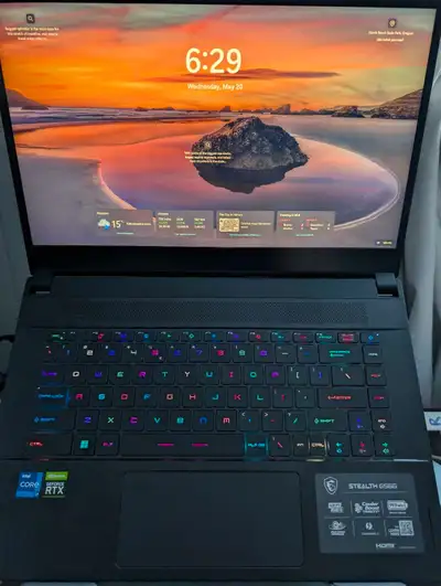 MSI Stealth GS66 12UGS Gaming Laptop, View more