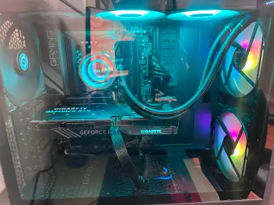 Custom Gaming PC Ryzen 7 7700X RTX 4060 32GB RAM   165Hz Monitor, View more